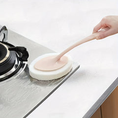 Long handled Multifunctional Toilet Brush & Solid Dual purpose Brush