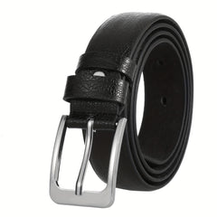Men's Cut Edge Belt PU Leather Complex Patterns Belt