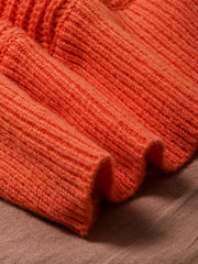 Colorblock Long Sleeve Surplice Neck Sweater