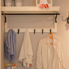 Heavy Duty Metal Double Hooks for Towels and More