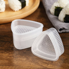 2pcs Triangle Rice Ball Mold Sushi Mold DIY Triangle Rice Ball Mold Lunch Sushi