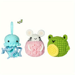 Learn To Crochet Kits For Adults - DIY Knitting Gift Set