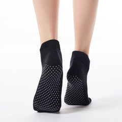 Non Slip Yoga Socks for Women's Pilates - Grip Enhancing with Towel Bottom