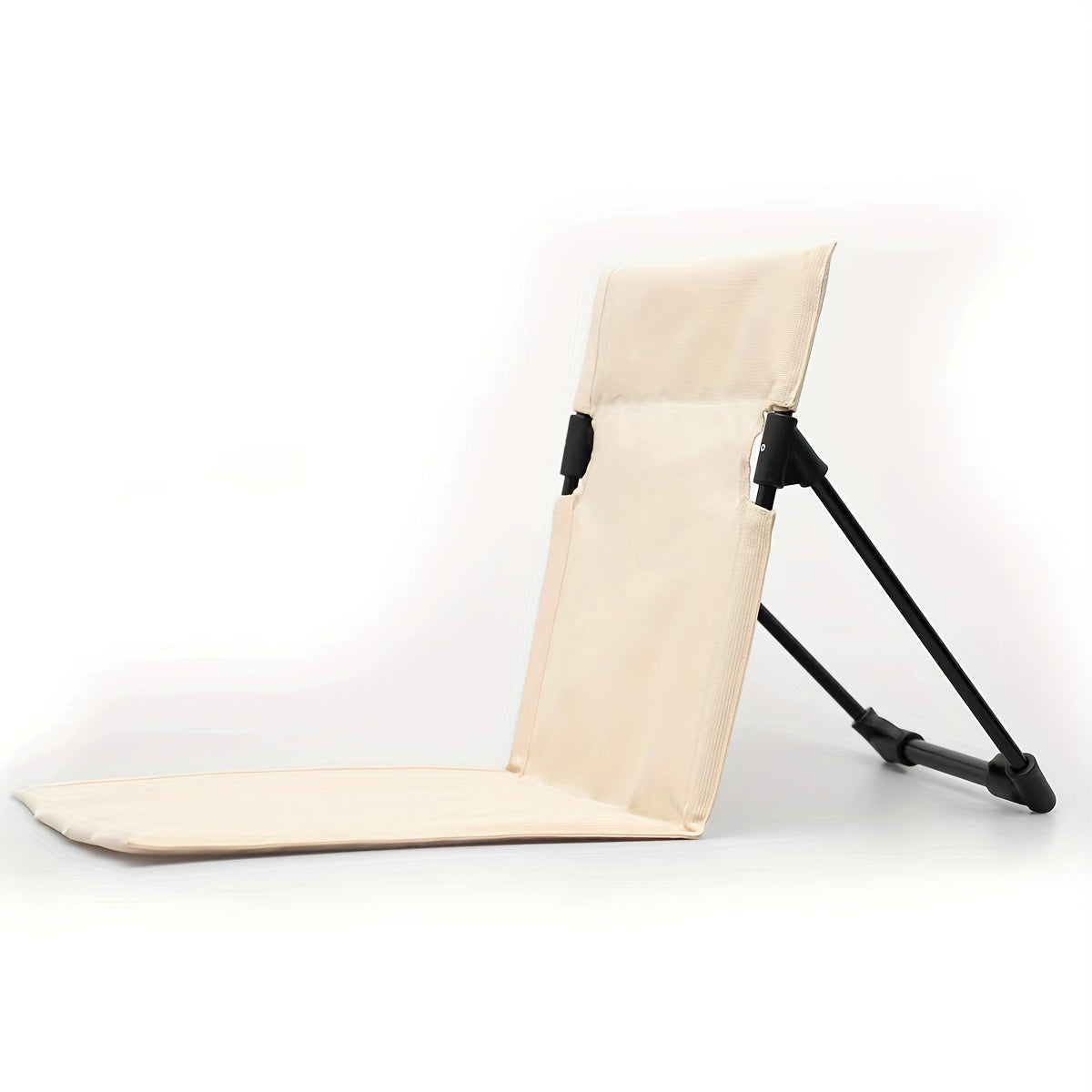 Lightweight Foldable Beach Chair with Seat Cushion & Backrest