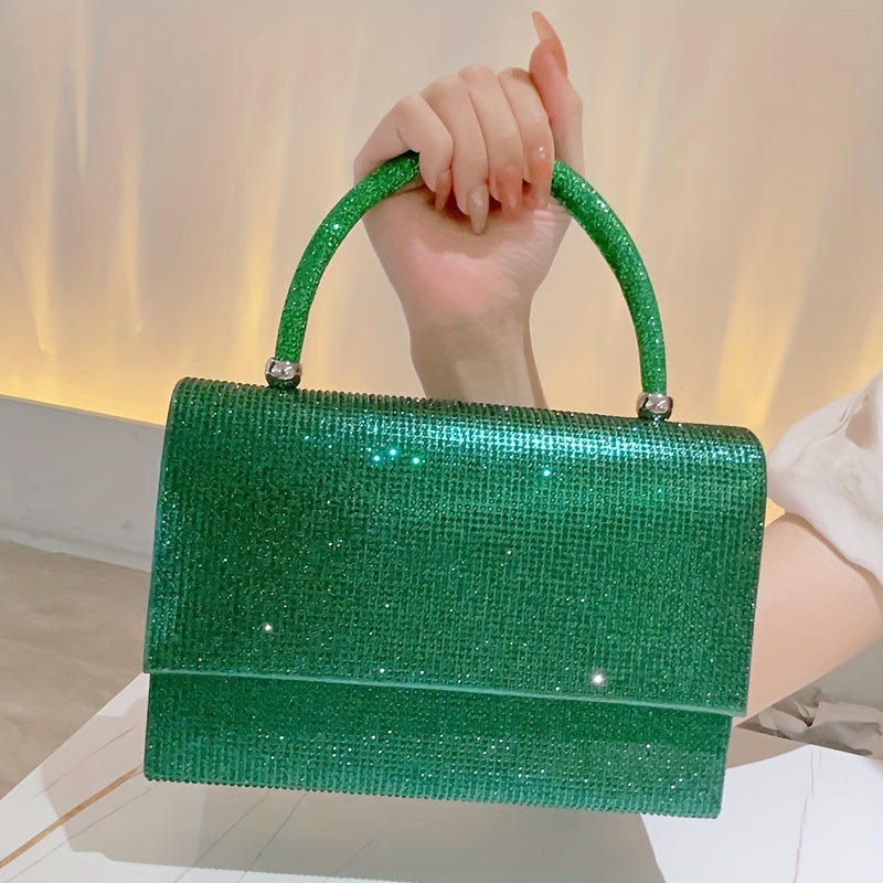 Rhinestone Evening Clutch Bag Dinner Purse For Wedding Party Prom