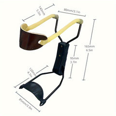 2pcs Powerful Slingshot With Wrist Support Camping Slingshot