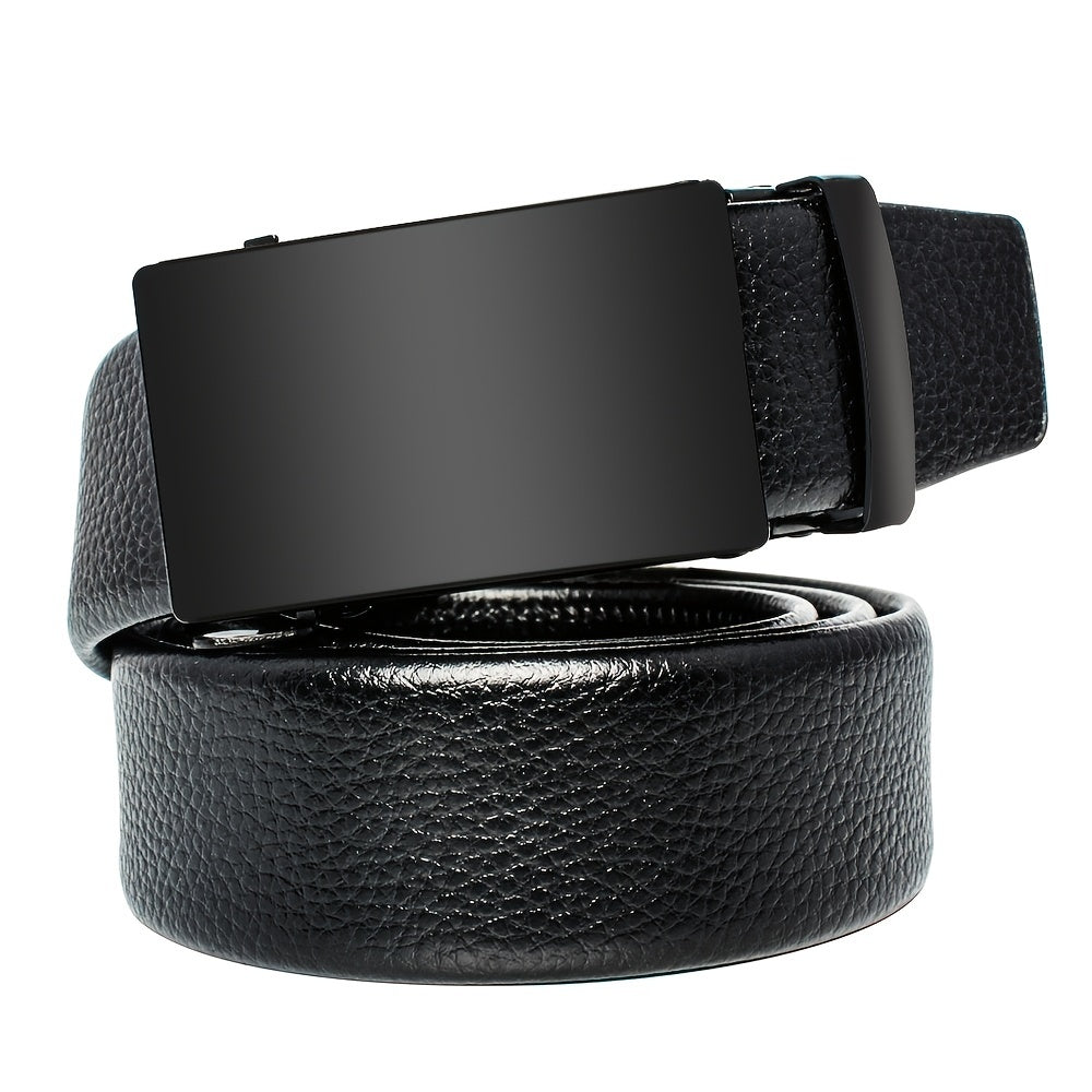 DOOPAI Ratchet Leather Belt Men Adjustable Length