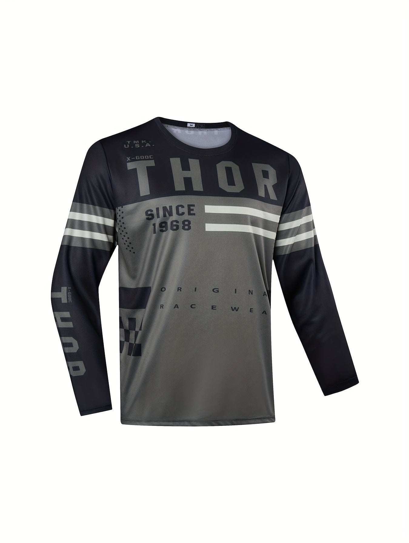 Men's Rapid Dry Motorcycle Racing Shirt Long Sleeve Sportwear