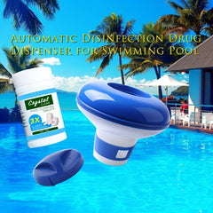 Chlorine Dispenser with Bleach Tablets and Pill Holder