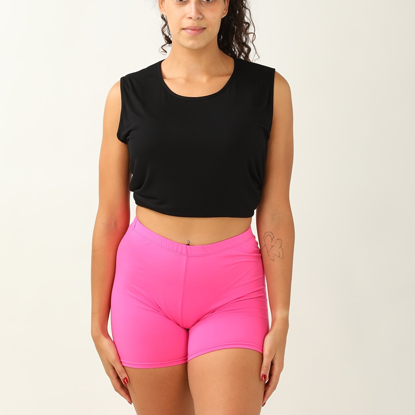 Ultra Soft Yoga Biker Shorts Quick Dry Running Sports Women's Activewear