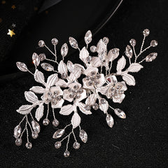 Golden Flower Hairclip Bridal Hairpin Wedding Hair Ornament