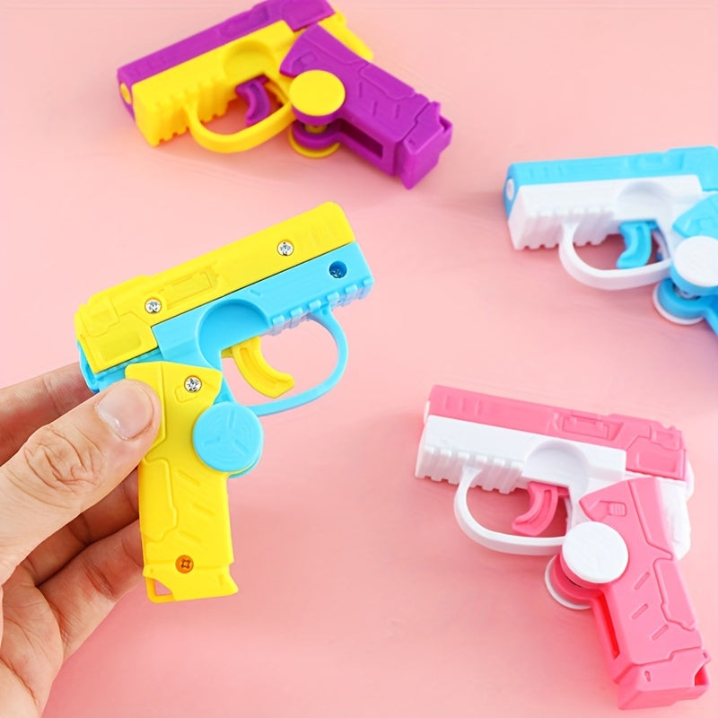 Mini Spinning Gyroscope Toy Gun Decompression Toy