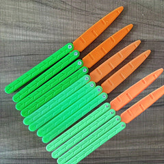 3D Burning Fire Butterfly Carrot Decompression Toy