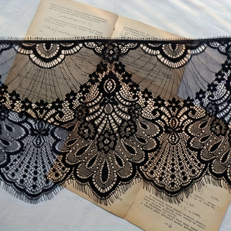 Lace Edge Trim Applique Sewing Crafts Clothing Sleeve Skirt Splicing Fabric