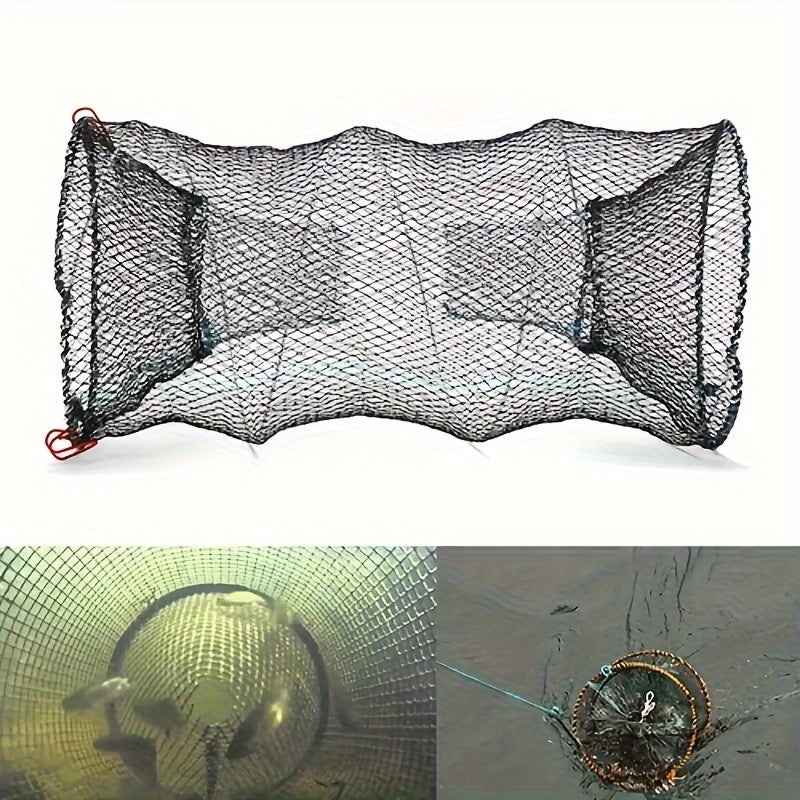 Foldable Spring Fishing Cage Automatic Opening Crab Net
