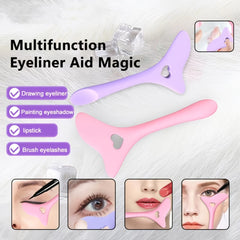 Silicone Eyeliner Stencils for Winged Eyeliner Lipstick Application