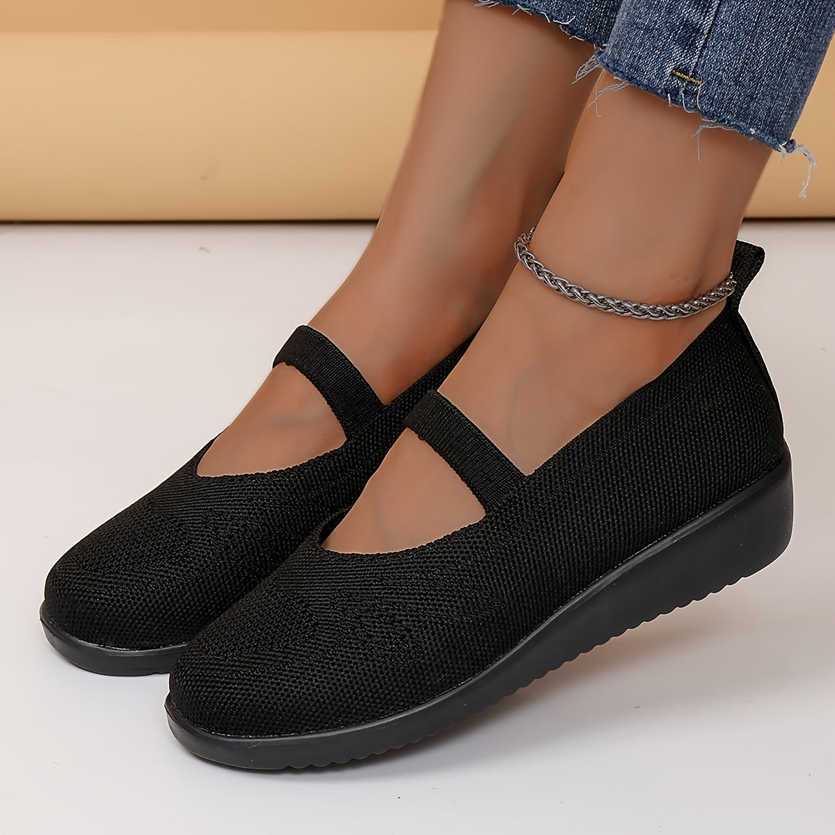 Women's Backless Slip on Casual Sneakers & Walking Shoes