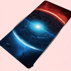 Large Mouse Pad with Shortcut Key, Gaming & Office Desk Pad