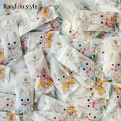 30pcs Flat Animal Blind Bags Cartoon Characters DIY Handicrafts Party