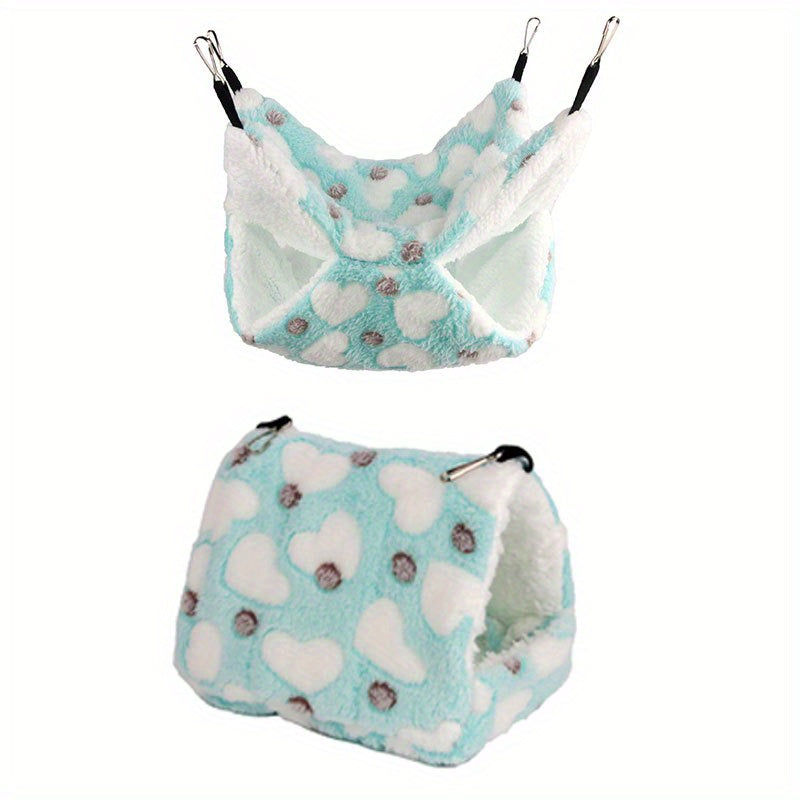 Cozy Double Layer Hammock Sleeping Bag for Small Pets