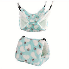 Cozy Double Layer Hammock Sleeping Bag for Small Pets