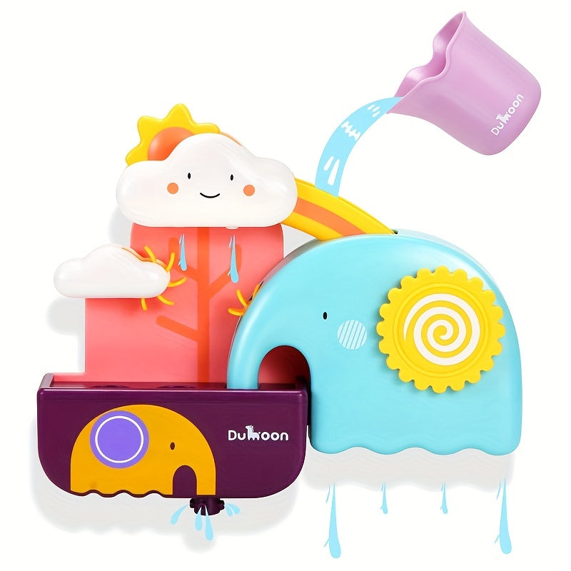 Fun Baby Bath Waterfall Toy Set with Suction Cup Toys