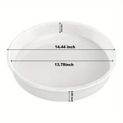 XL Silicone Tray Mold for DIY Resin Casting Clock & Floral Preservation