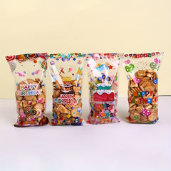 50pcs Birthday Party Candy Bag Cookie Bag Small Gift Decoration Party