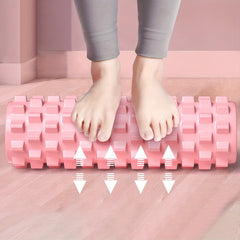 PVC Yoga Massage Roller for Fitness Muscle Relaxation