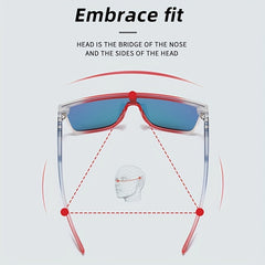 Men's Square Polarized Sunglasses UV Protection