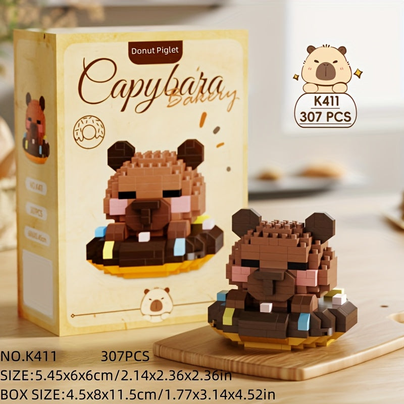 DIY Capybara Series Building Blocks Toy