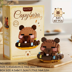 DIY Capybara Series Building Blocks Toy