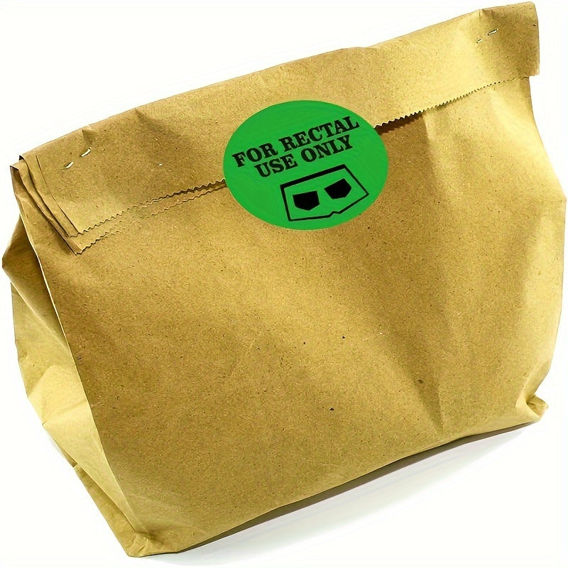 120pcs Rectal Sticker Fun Joke Labels 38cm Top Labels