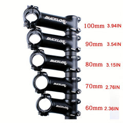 BUCKLOS 7 17 22 Degree Bike Handlebar Stem 60-100mm Road Mountain Bicycle Stem