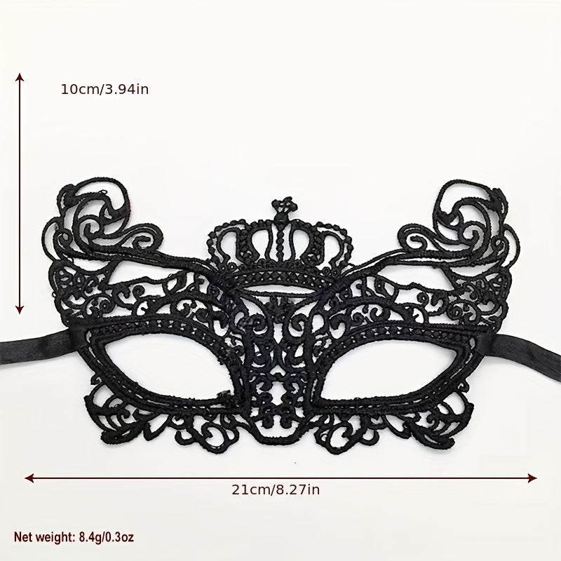 Makeup Ball Half Face Lace Mask Halloween Masquerade Supplies