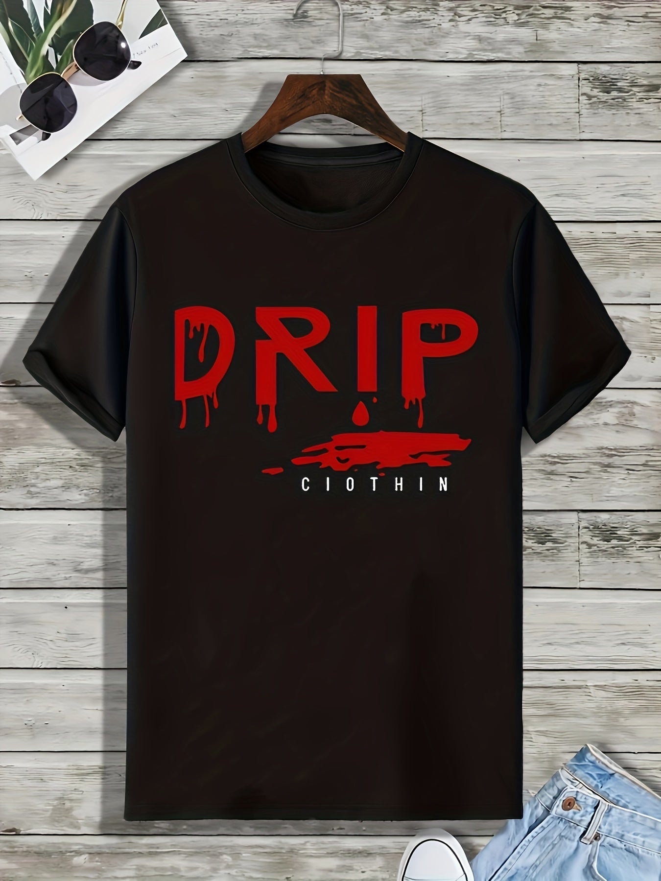 Men's Comfy Active Tee for Summer Outdoor