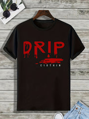 Men's Comfy Active Tee for Summer Outdoor