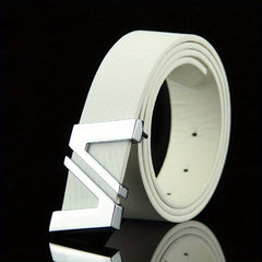 Men's Leather Automatic Buckle Business Belt Gift