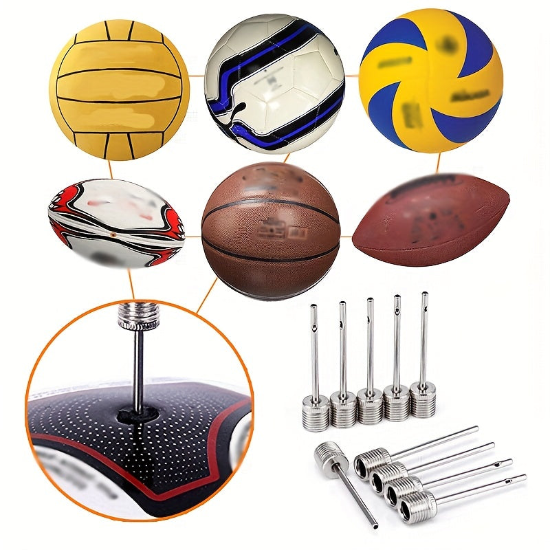 5pcs Inflation Needles for Basketball Football Volleyball & Bikes
