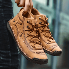 Men's Lace-up Ankle Boots Casual Shoes Sneakers