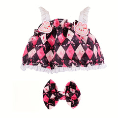 LABUBU Clothing Headwear Set - Ideal Gift for Friends and Holidays