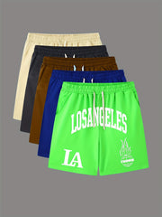 LOS ANGELES Swim Trunk Men's Swimwear Pants Quick Drying