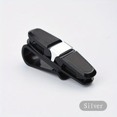 Carbon Fiber Car Glasses Clip Storage Clip