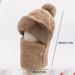 Winter Ear Protection Hat Windproof Outdoor Cycling Hat Thickened Warm Keeping