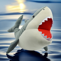 Giant Tooth Shark Plush Toy Stuffed Marine Animal