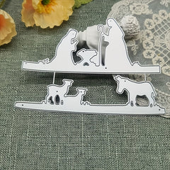 Christmas Series Cutting Mold For DIY Scrapbooking Album Decorative Paper Dies