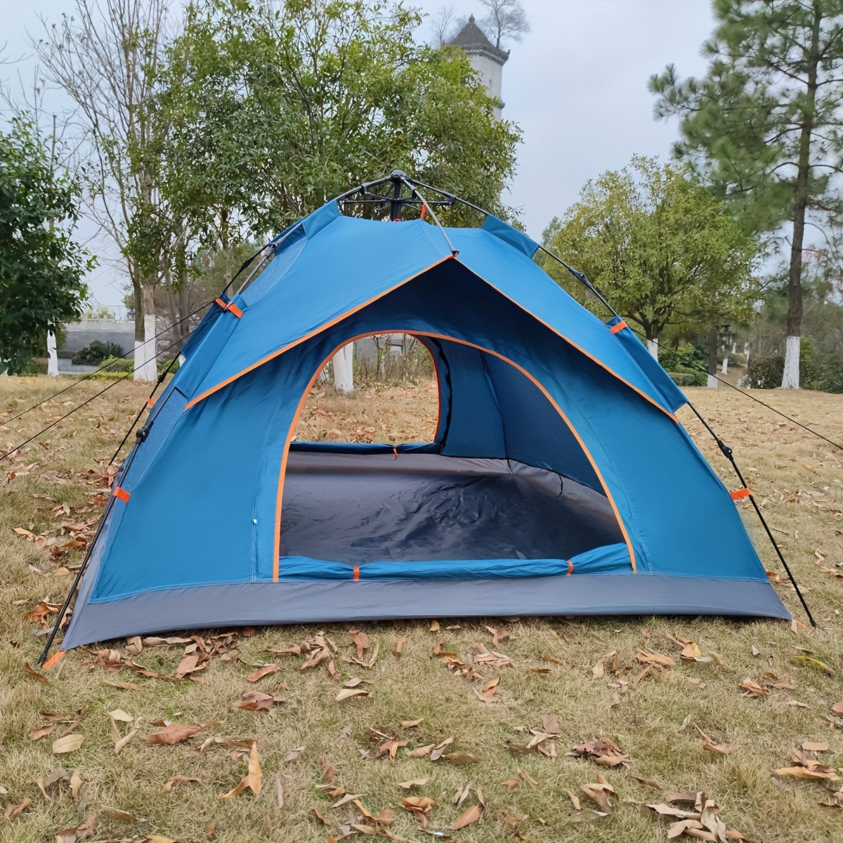 Automatic Tent Outdoor Camping 3-4 People Waterproof Mosquito Sunscreen
