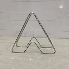 Stainless Steel Bowl Plate Rack Cutlery Rack Triangle Storage Rack