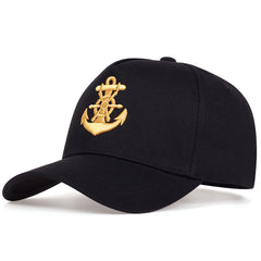 Men's Cotton Anchor Baseball Cap