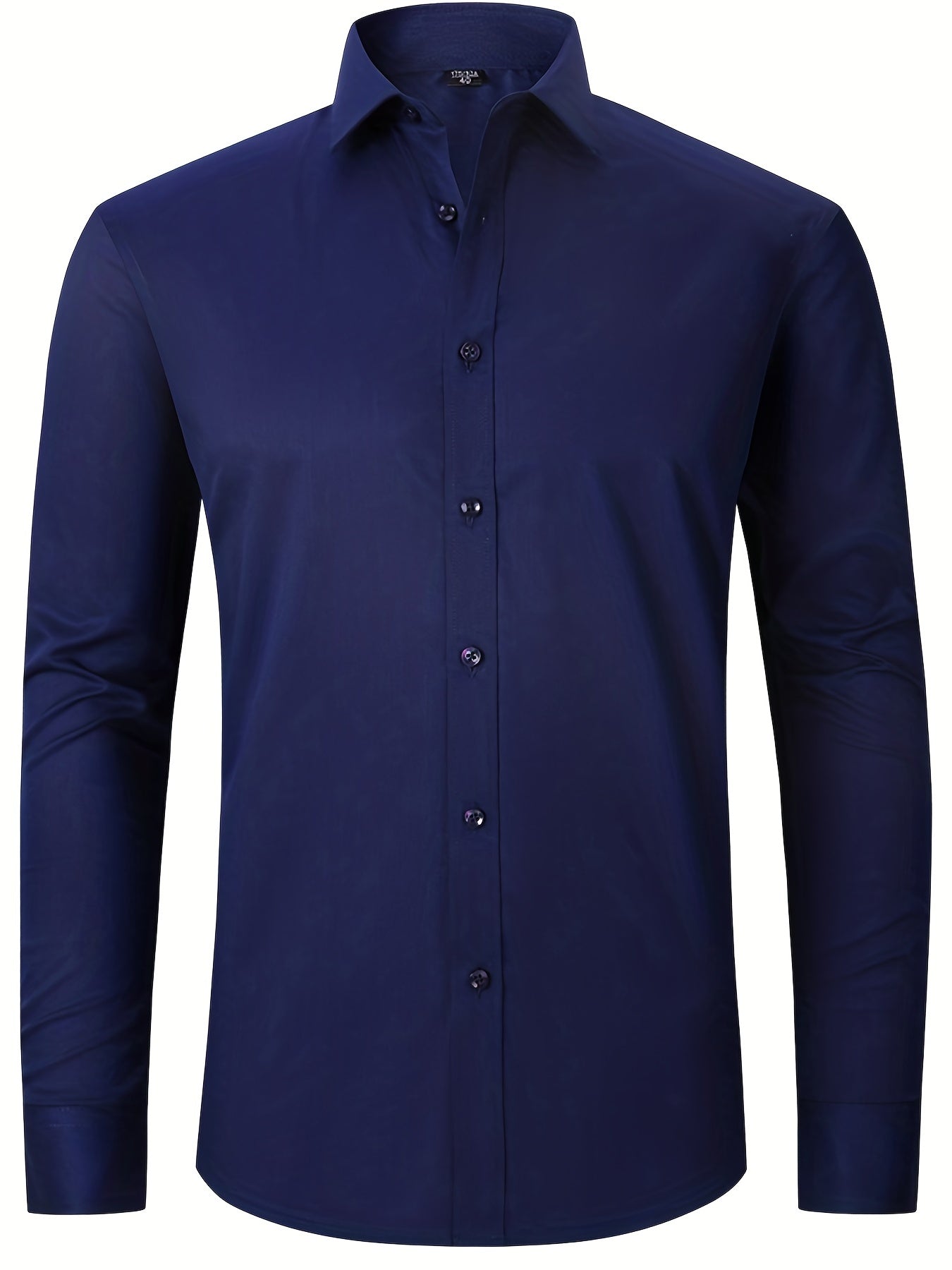 Men's Classic Button Up Shirt for Business Occasion